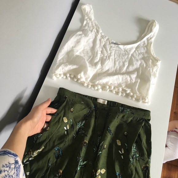 Hinge skirt dark green B.7 - Picture 6 of 8